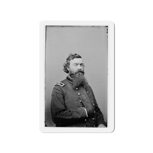 Brig. Gen. James S. Robinson 002 (U.S. Civil War) Refrigerator Magnet-2" x 2"-The Sticker Space