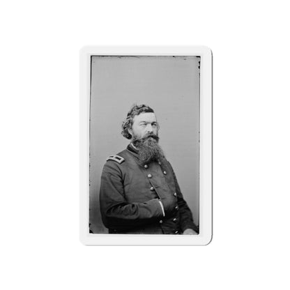 Brig. Gen. James S. Robinson 002 (U.S. Civil War) Refrigerator Magnet-4" x 4"-The Sticker Space