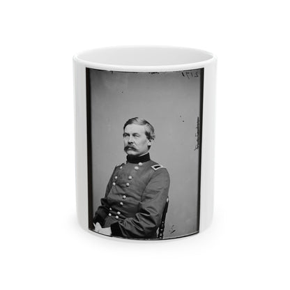 Brig. Gen. John Buford (U.S. Civil War) White Coffee Mug-11oz-The Sticker Space