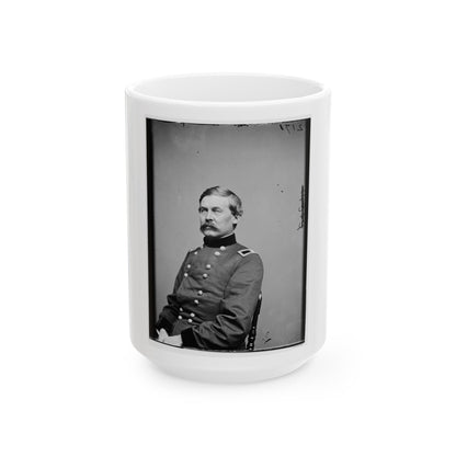 Brig. Gen. John Buford (U.S. Civil War) White Coffee Mug-15oz-The Sticker Space