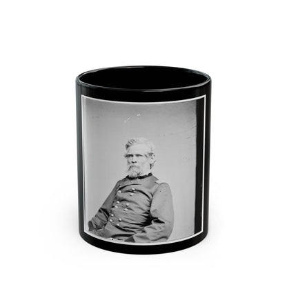 Brig. Gen. Joseph Dana Webster (U.S. Civil War) Black Coffee Mug-11oz-The Sticker Space