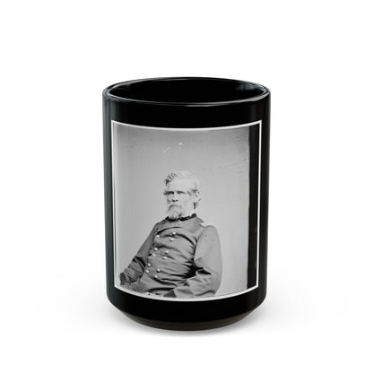 Brig. Gen. Joseph Dana Webster (U.S. Civil War) Black Coffee Mug-15oz-The Sticker Space