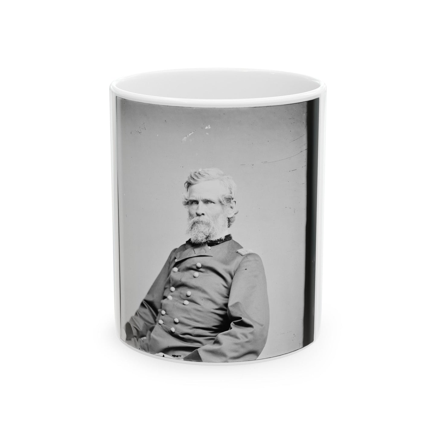 Brig. Gen. Joseph Dana Webster (U.S. Civil War) White Coffee Mug-11oz-The Sticker Space