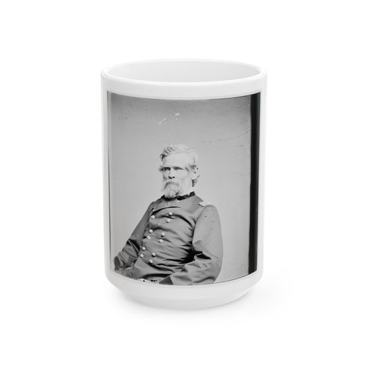 Brig. Gen. Joseph Dana Webster (U.S. Civil War) White Coffee Mug-15oz-The Sticker Space