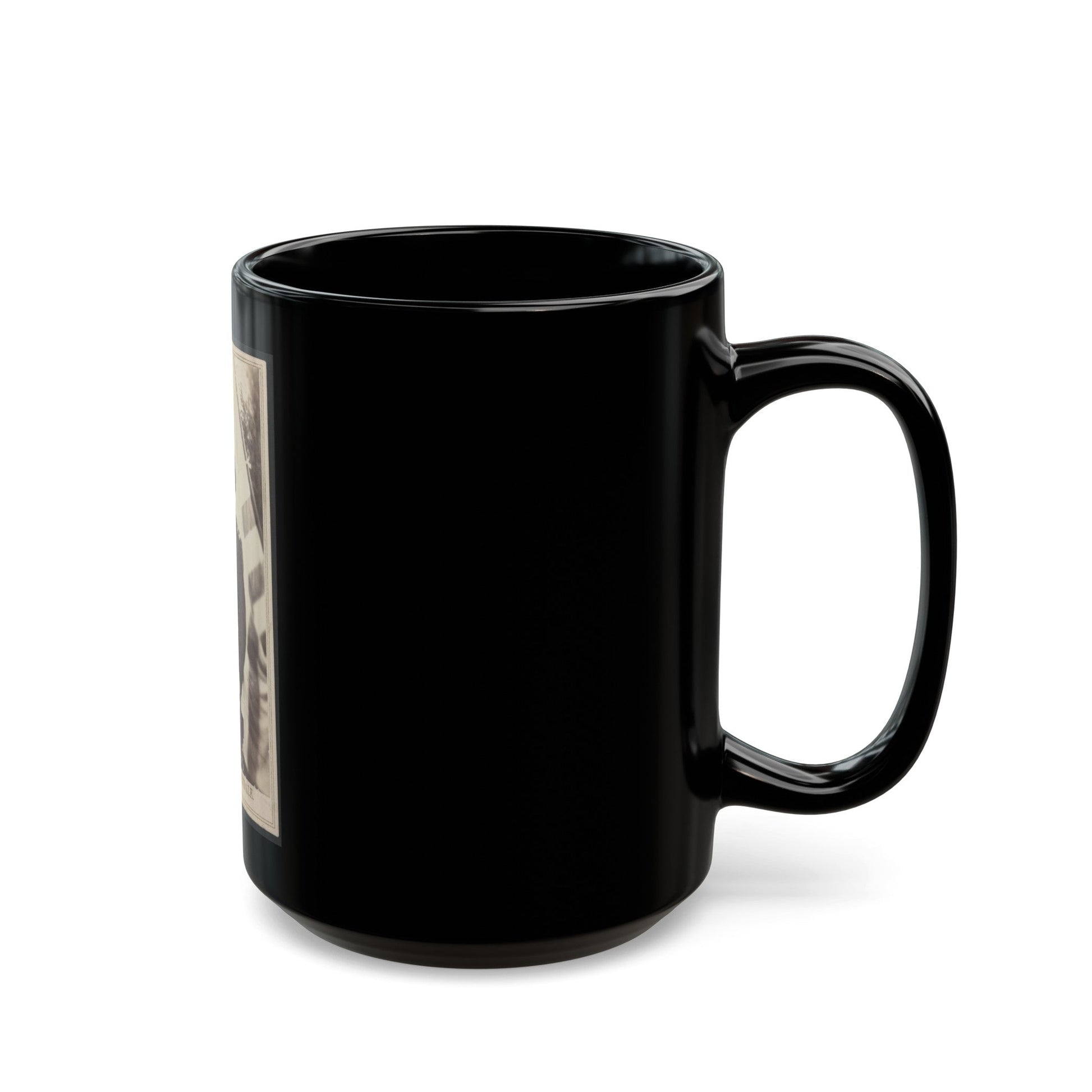 Brig. Gen. Martindale (U.S. Civil War) Black Coffee Mug-The Sticker Space