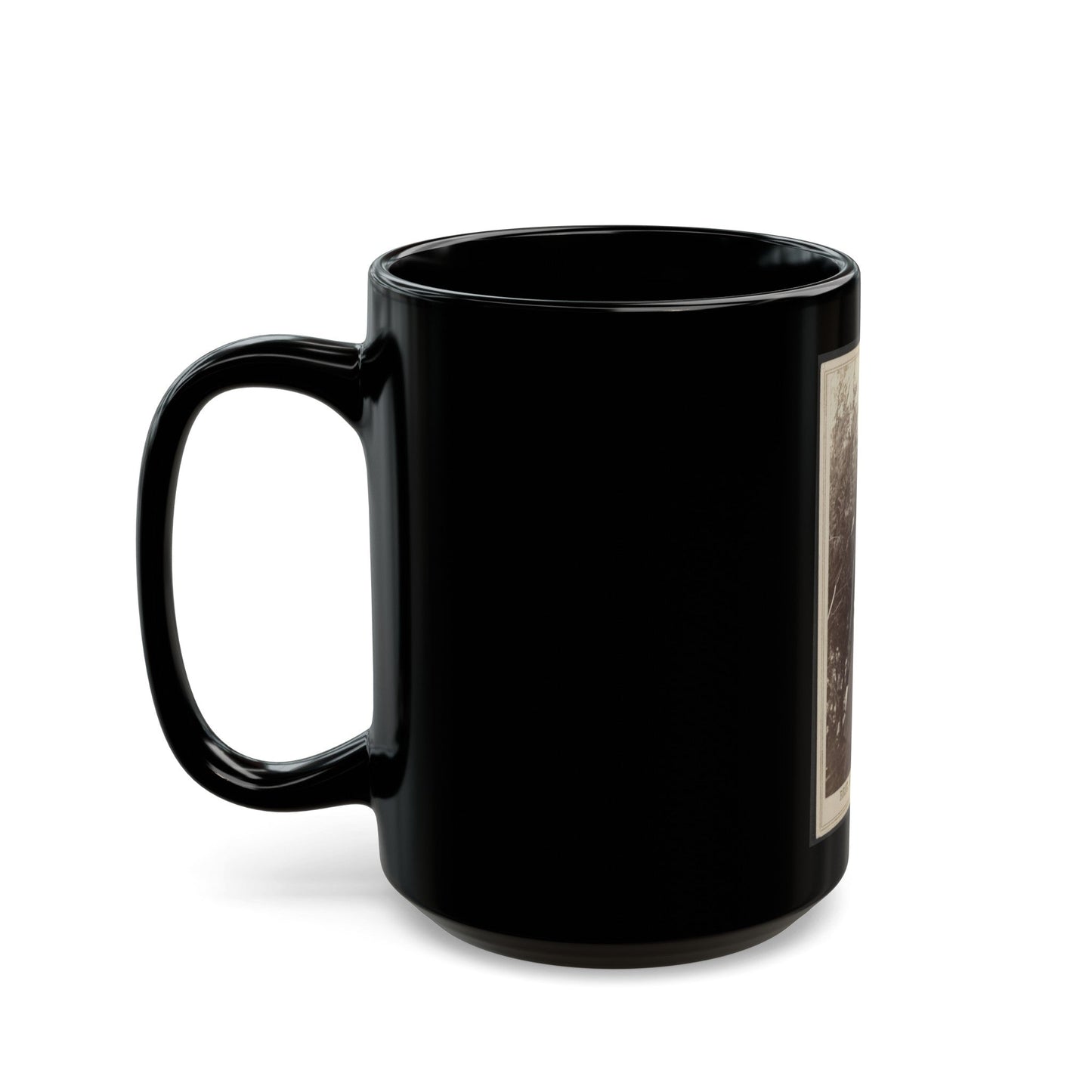 Brig. Gen. Martindale (U.S. Civil War) Black Coffee Mug-The Sticker Space