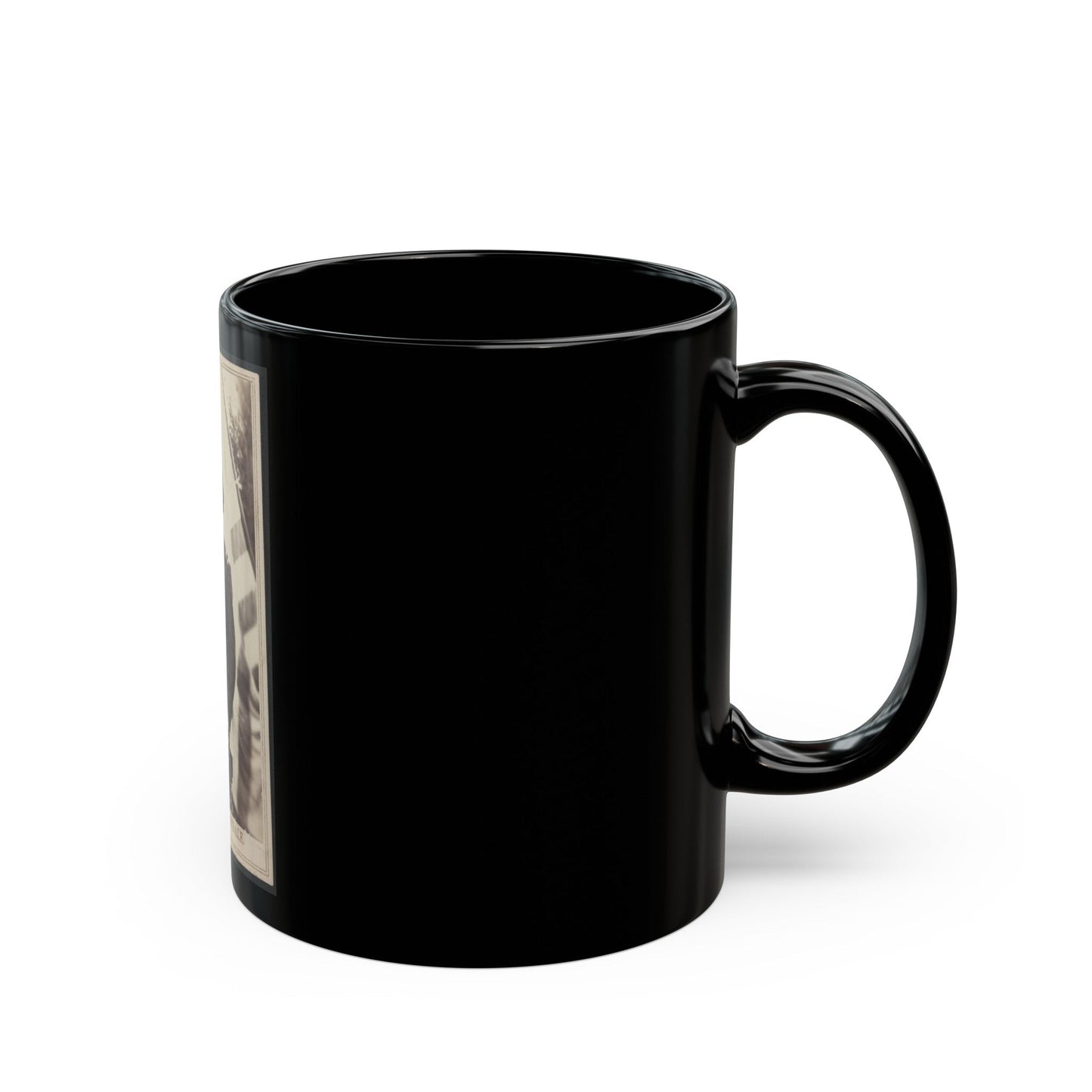 Brig. Gen. Martindale (U.S. Civil War) Black Coffee Mug-The Sticker Space