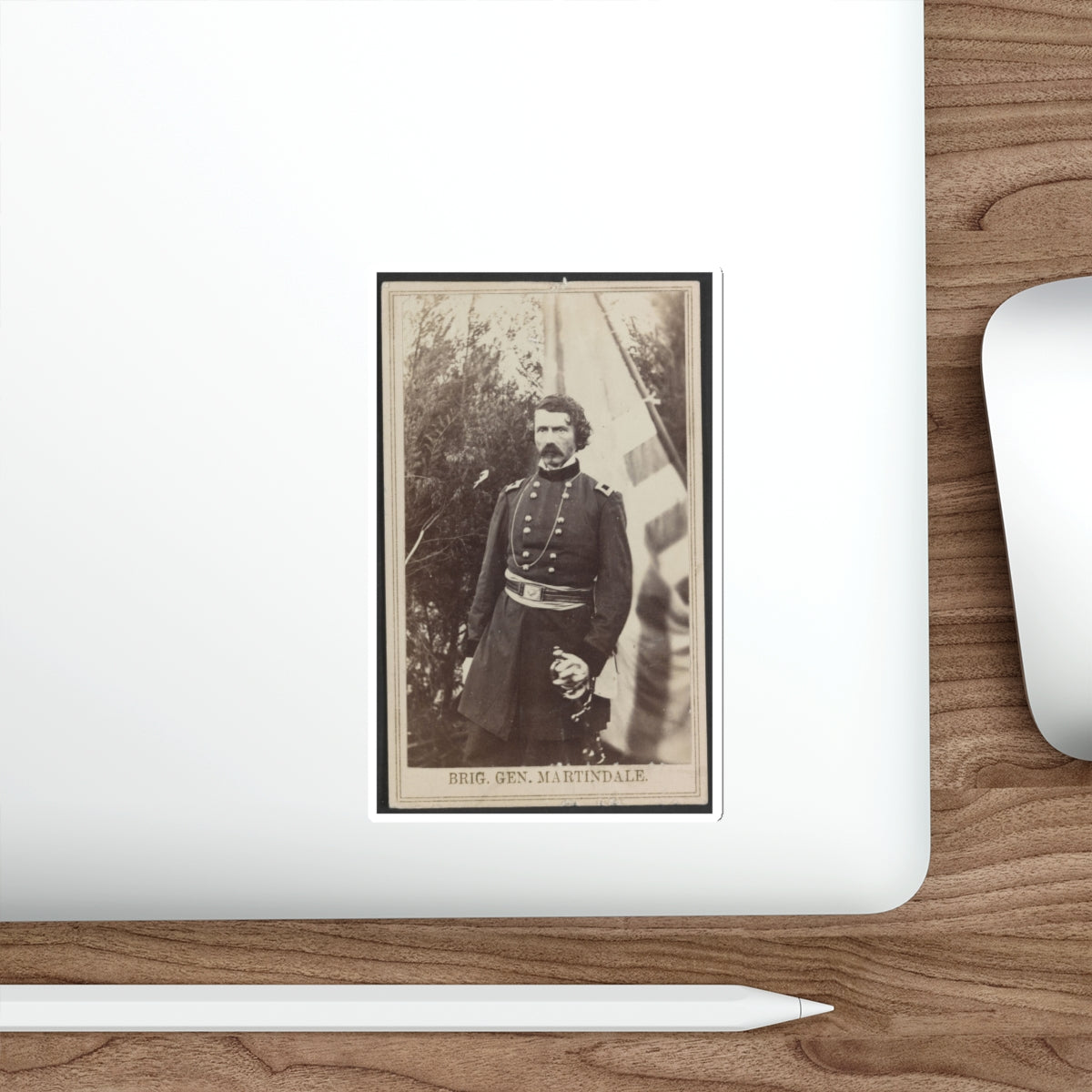 Brig. Gen. Martindale (U.S. Civil War) STICKER Vinyl Die-Cut Decal-The Sticker Space