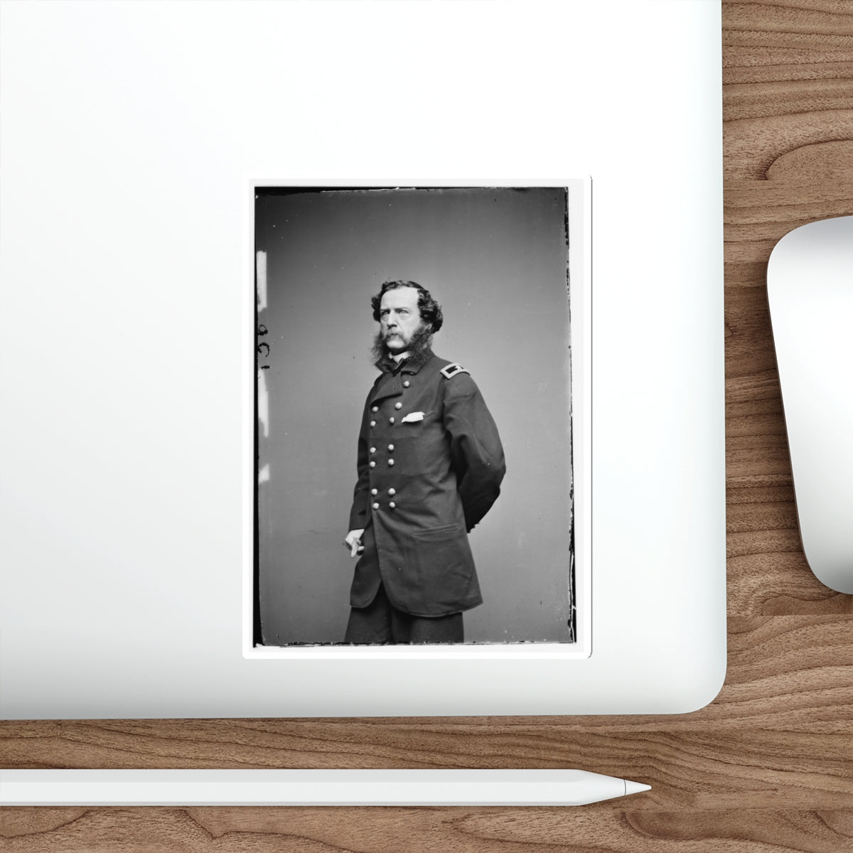 Brig. Gen. Samuel W. Crawford 001 (U.S. Civil War) STICKER Vinyl Die-Cut Decal-The Sticker Space