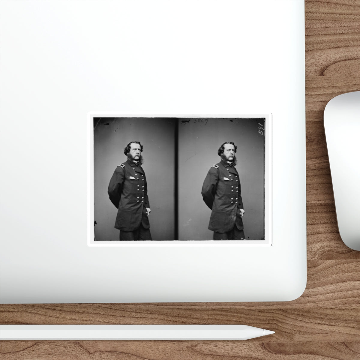 Brig. Gen. Samuel W. Crawford (U.S. Civil War) STICKER Vinyl Die-Cut Decal-The Sticker Space