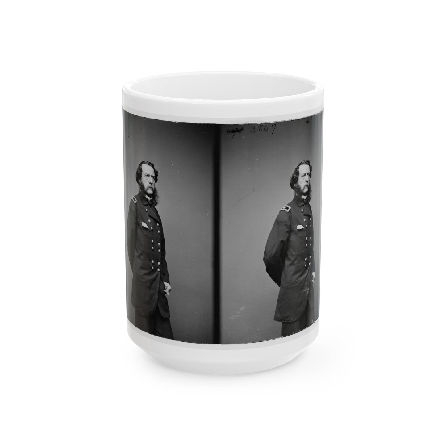 Brig. Gen. Samuel W. Crawford (U.S. Civil War) White Coffee Mug-15oz-The Sticker Space