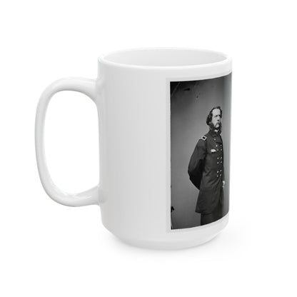 Brig. Gen. Samuel W. Crawford (U.S. Civil War) White Coffee Mug-The Sticker Space