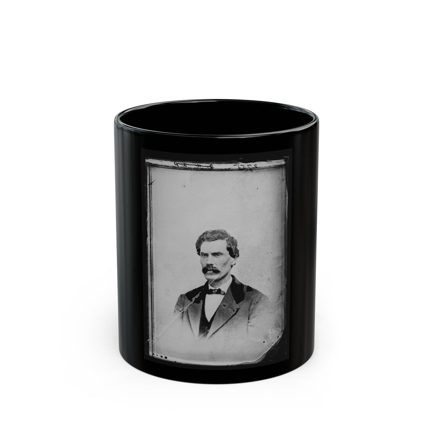 Brig. Gen. William Mccomb, C.S.A (U.S. Civil War) Black Coffee Mug