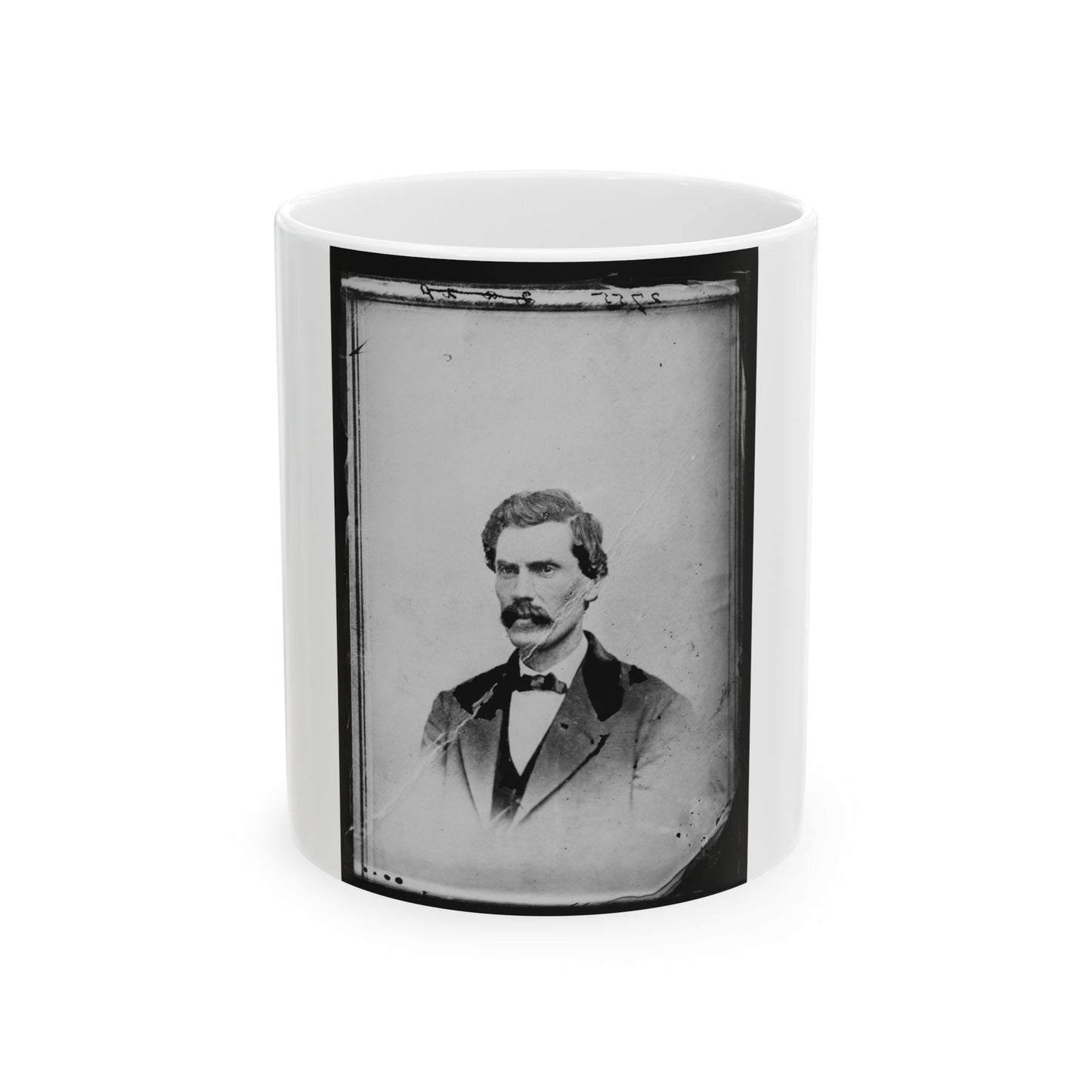 Brig. Gen. William Mccomb, C.S.A (U.S. Civil War) White Coffee Mug