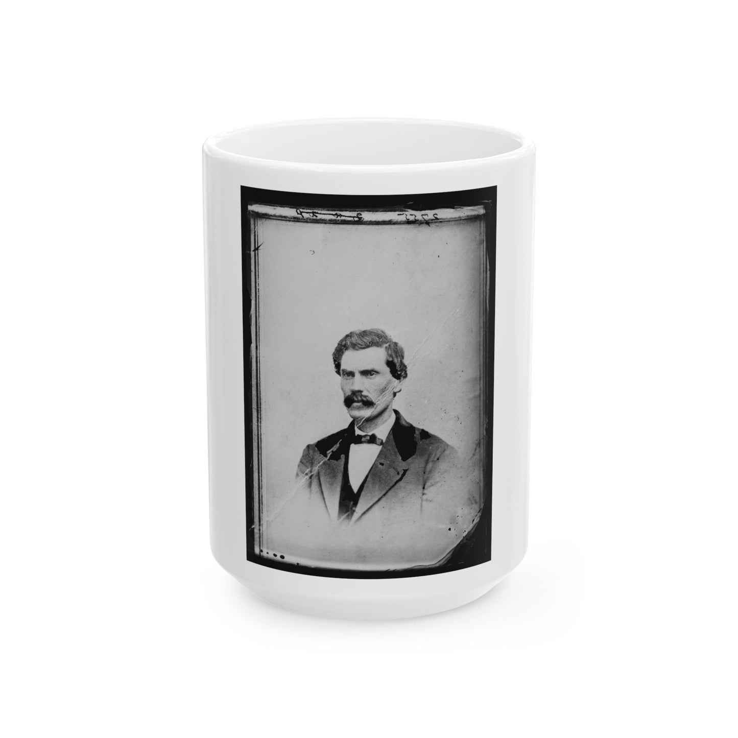 Brig. Gen. William Mccomb, C.S.A (U.S. Civil War) White Coffee Mug