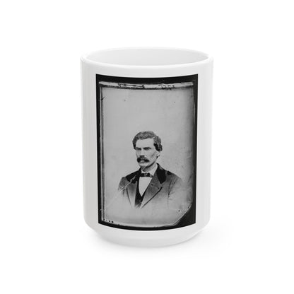 Brig. Gen. William Mccomb, C.S.A (U.S. Civil War) White Coffee Mug