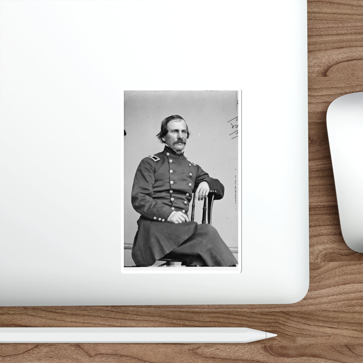 Brig. Gen. Wm Hays 001 (U.S. Civil War) STICKER Vinyl Die-Cut Decal-The Sticker Space