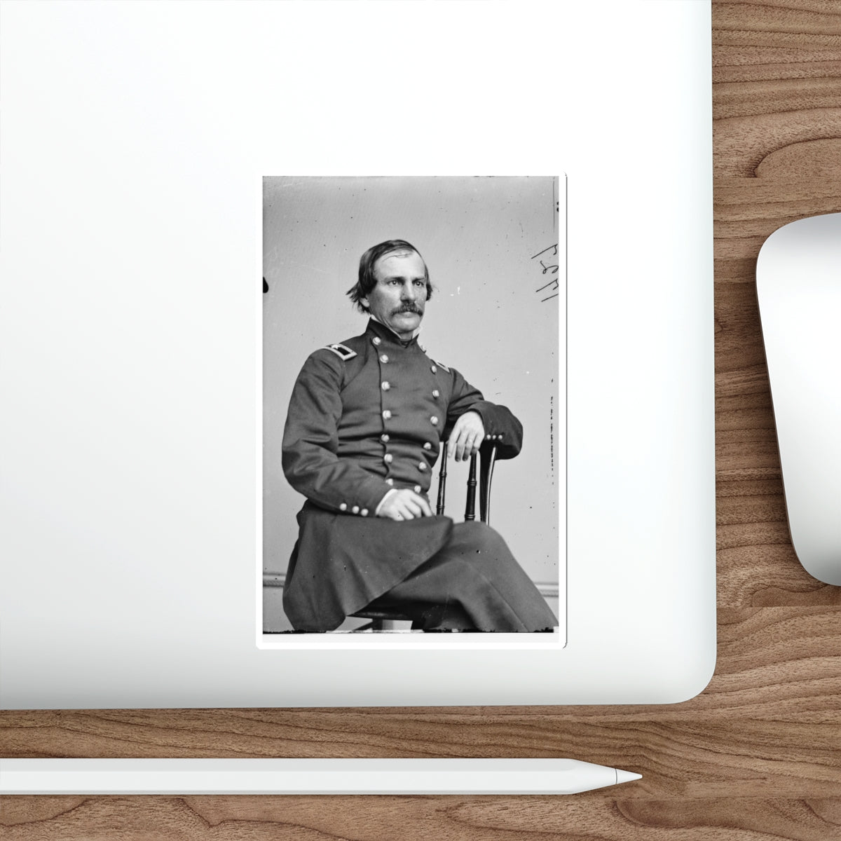 Brig. Gen. Wm Hays 001 (U.S. Civil War) STICKER Vinyl Die-Cut Decal-The Sticker Space