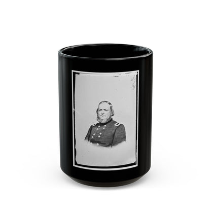 Brig. Gen. Wm. T. Ward 002 (U.S. Civil War) Black Coffee Mug-15oz-The Sticker Space