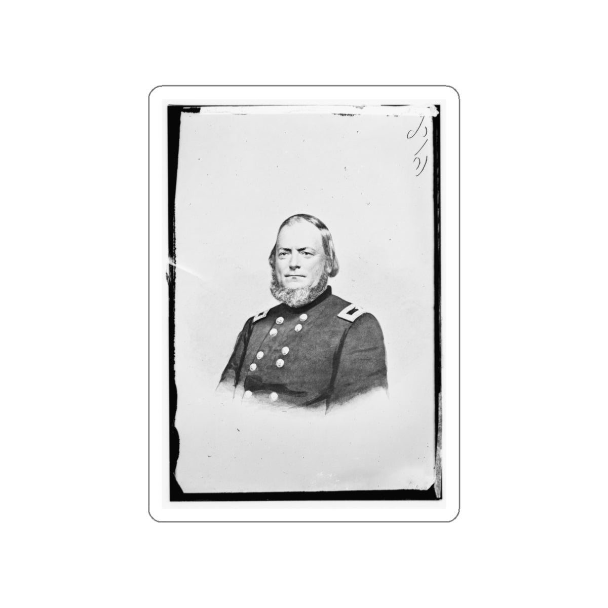 Brig. Gen. Wm. T. Ward 002 (U.S. Civil War) STICKER Vinyl Die-Cut Decal-White-The Sticker Space