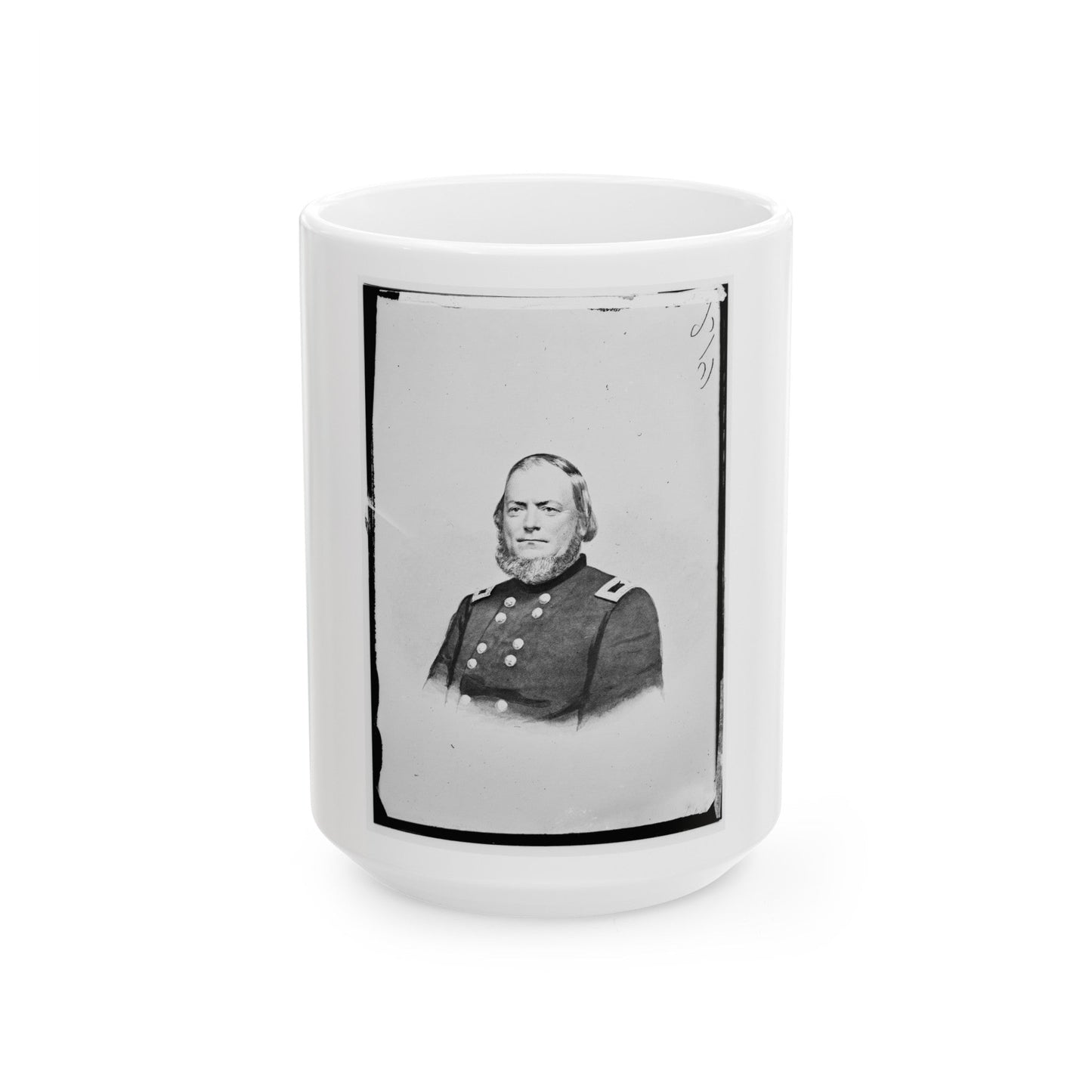 Brig. Gen. Wm. T. Ward 002 (U.S. Civil War) White Coffee Mug-15oz-The Sticker Space