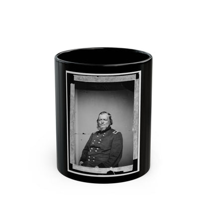 Brig. Gen. Wm. T. Ward (U.S. Civil War) Black Coffee Mug-11oz-The Sticker Space