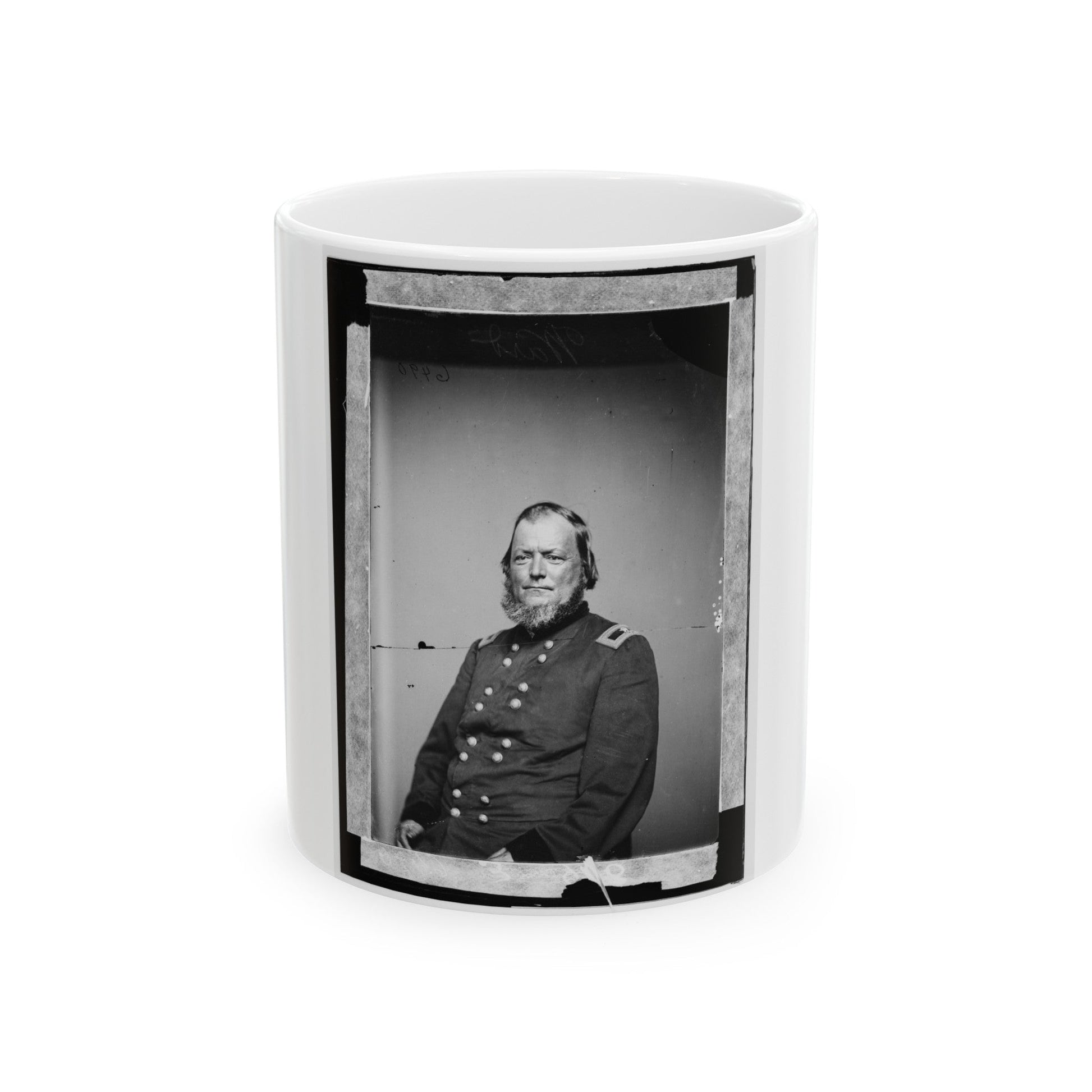 Brig. Gen. Wm. T. Ward (U.S. Civil War) White Coffee Mug-11oz-The Sticker Space