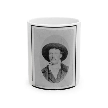 Brig. General Archibald Campbell Godwin, Head-And-Shoulders Portrait, Facing Slightly Left (U.S. Civil War) White Coffee Mug