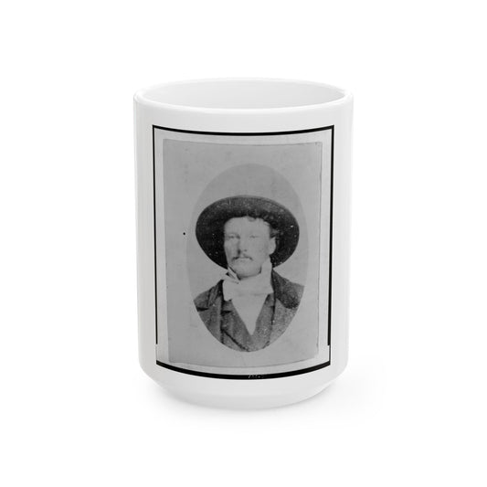 Brig. General Archibald Campbell Godwin, Head-And-Shoulders Portrait, Facing Slightly Left (U.S. Civil War) White Coffee Mug