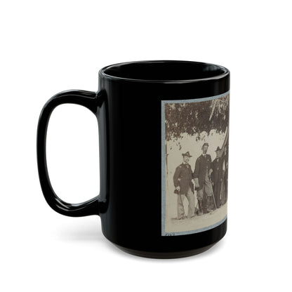 Brig. General J. H. Ledlie And Staff (U.S. Civil War) Black Coffee Mug