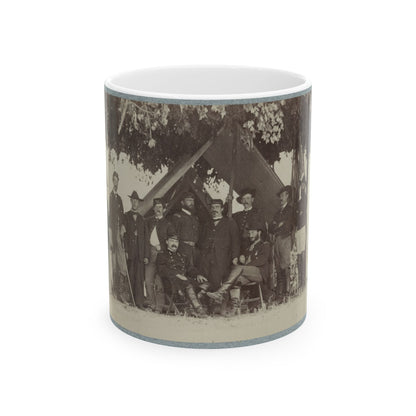 Brig. General J. H. Ledlie And Staff (U.S. Civil War) White Coffee Mug