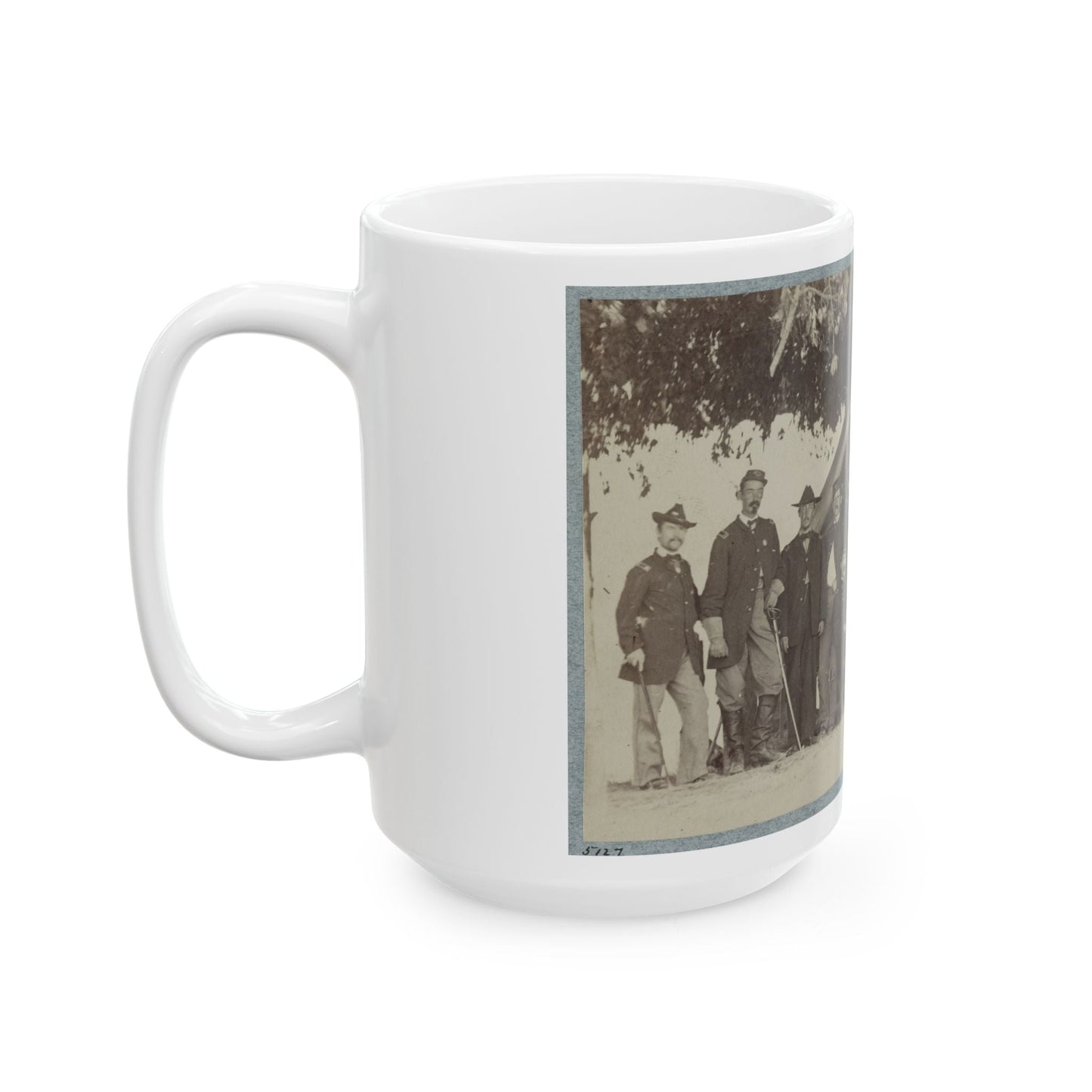 Brig. General J. H. Ledlie And Staff (U.S. Civil War) White Coffee Mug