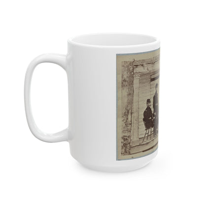 Brig. General J. S. Wadsworth And Staff (U.S. Civil War) White Coffee Mug