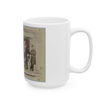 Brig. General J. S. Wadsworth And Staff (U.S. Civil War) White Coffee Mug