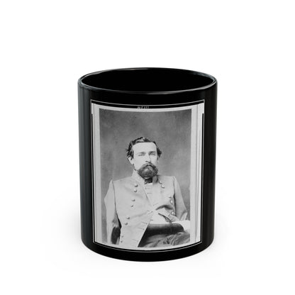 Brig. General Lawrence S. Baker (U.S. Civil War) Black Coffee Mug-11oz-The Sticker Space