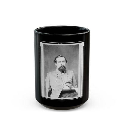 Brig. General Lawrence S. Baker (U.S. Civil War) Black Coffee Mug-15oz-The Sticker Space