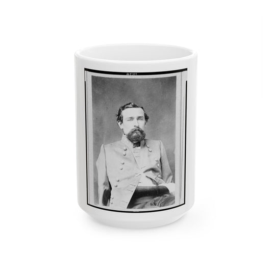 Brig. General Lawrence S. Baker (U.S. Civil War) White Coffee Mug-15oz-The Sticker Space