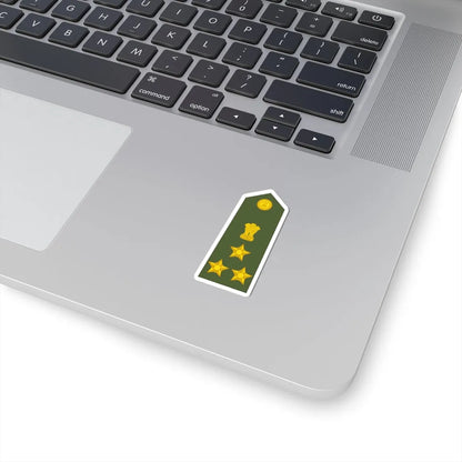 Brigadier of the Indian Army (India) (Military Rank) STICKER Vinyl Kiss-Cut Decal - The Sticker Space