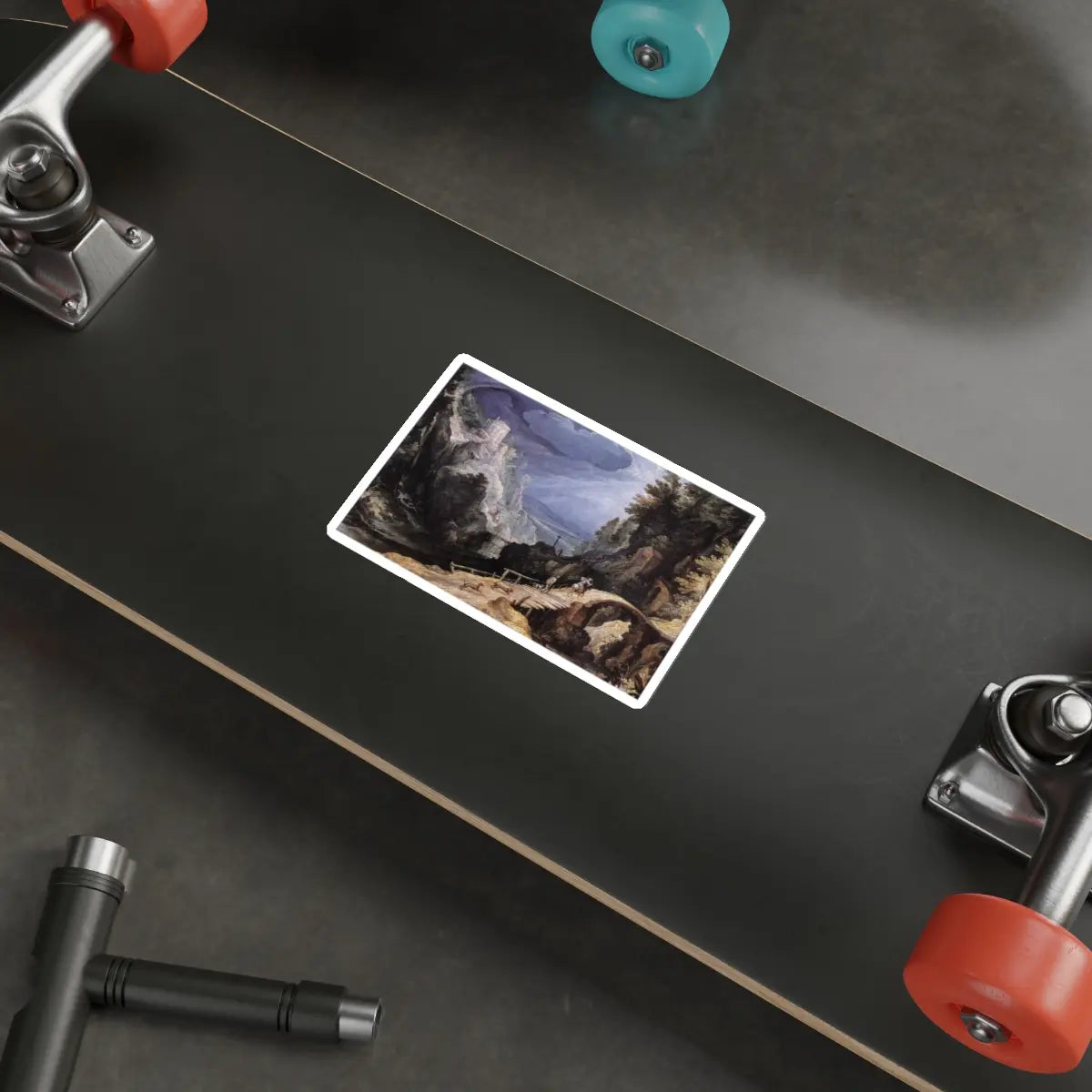SKU:19586535966809063421 Sticker types:White Shape:Die-Cut Sizes:5" × 5"