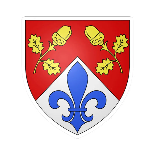 Brim-DeForest arms (Scotland) (Coat of Arms) STICKER Vinyl Kiss-Cut Decal 2 Inch White - The Sticker Space