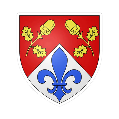 Brim-DeForest arms (Scotland) (Coat of Arms) STICKER Vinyl Kiss-Cut Decal 3 Inch White - The Sticker Space