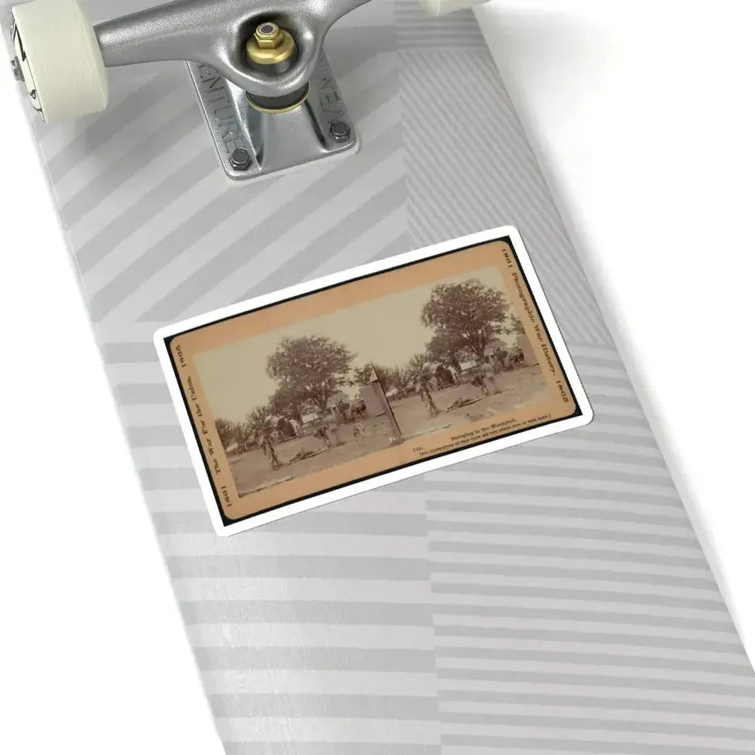 Bringing in the Wounded (U.S. Civil War) STICKER Vinyl Kiss-Cut Decal - The Sticker Space