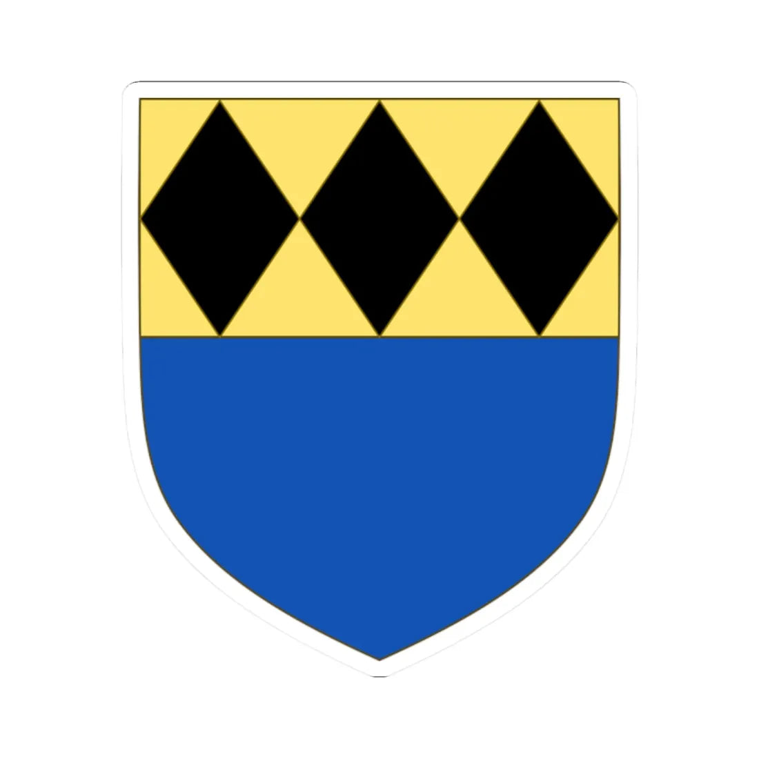 Brinkhorst CoA (Netherlands) (Coat of Arms) STICKER Vinyl Kiss-Cut Decal 2 Inch White - The Sticker Space