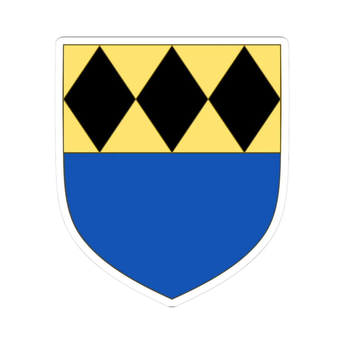 Brinkhorst CoA (Netherlands) (Coat of Arms) STICKER Vinyl Kiss-Cut Decal 3 Inch White - The Sticker Space