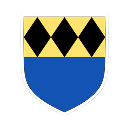 Brinkhorst CoA (Netherlands) (Coat of Arms) STICKER Vinyl Kiss-Cut Decal 4 Inch White - The Sticker Space