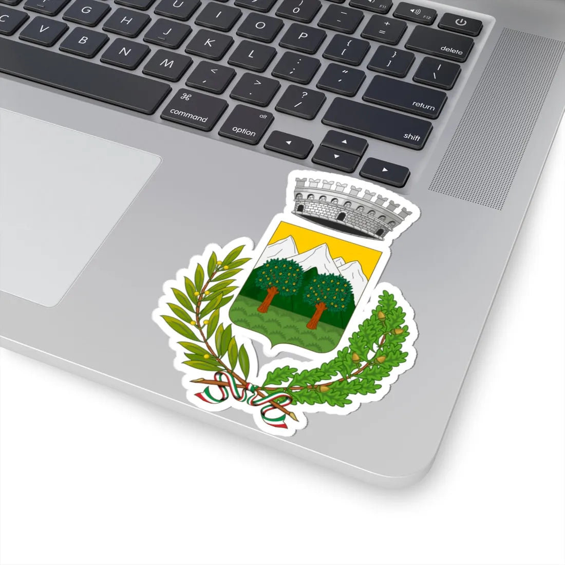 Brinzio-Stemma (Italy) (Coat of Arms) STICKER Vinyl Kiss-Cut Decal - The Sticker Space