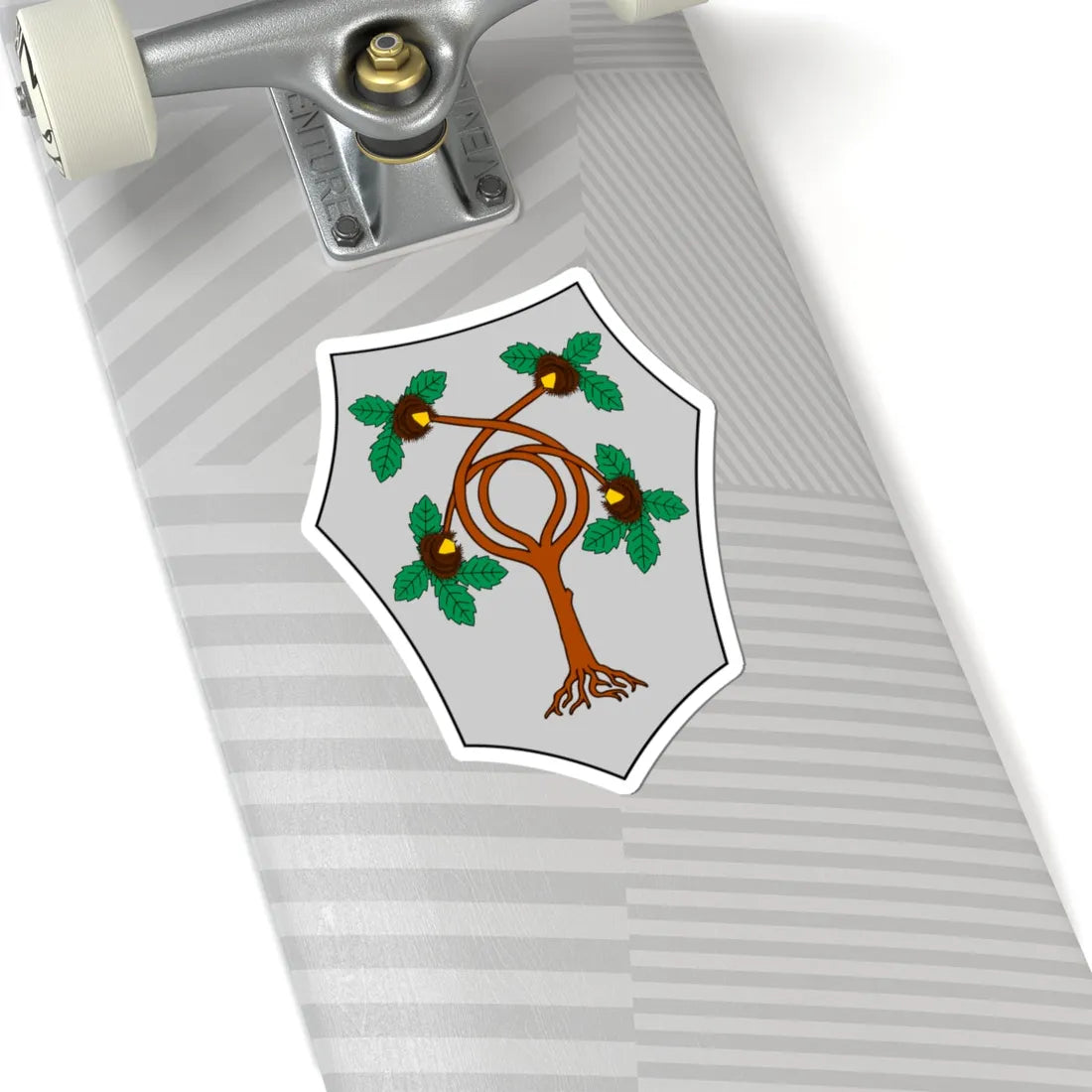 Brinzio Stemma primitivo (Italy) (Coat of Arms) STICKER Vinyl Kiss-Cut Decal - The Sticker Space