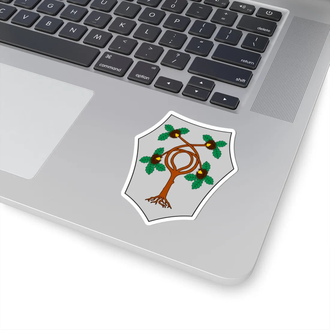 Brinzio Stemma primitivo (Italy) (Coat of Arms) STICKER Vinyl Kiss-Cut Decal - The Sticker Space