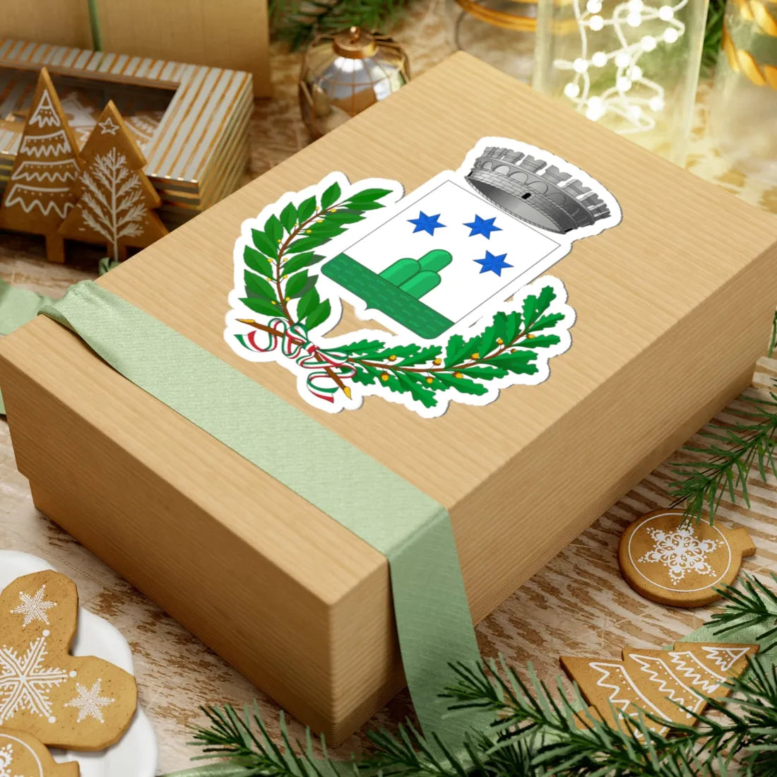 Brione-Stemma (Italy) (Coat of Arms) STICKER Vinyl Kiss-Cut Decal - The Sticker Space