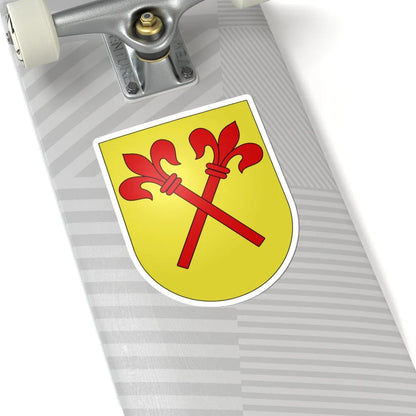 Brislach-coat of arms (Switzerland) (Coat of Arms) STICKER Vinyl Kiss-Cut Decal - The Sticker Space